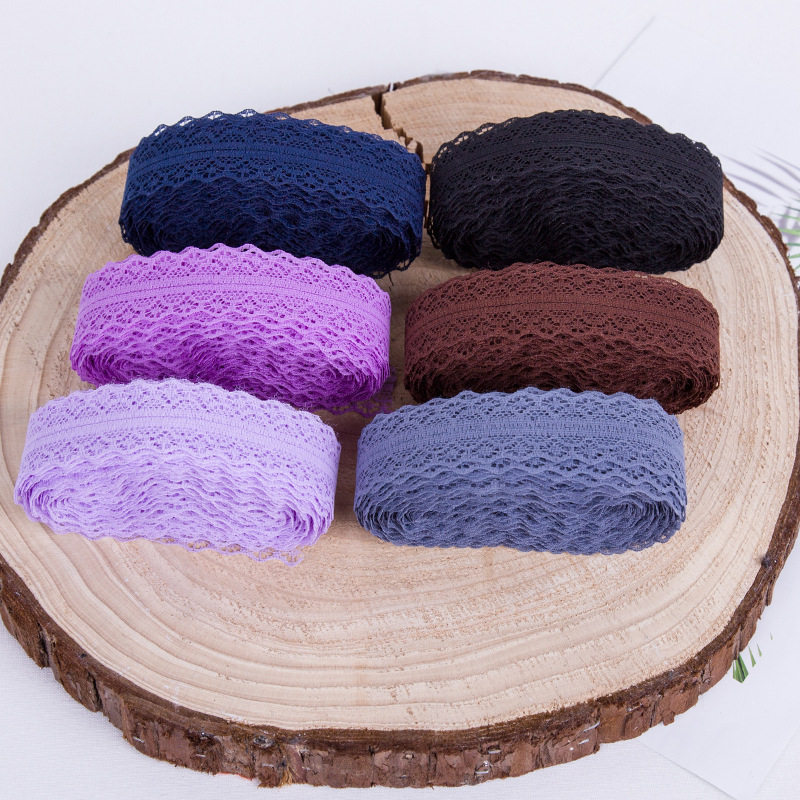 Lace clothing accessories handmade diy material Flower Decoration ribbon cake gift bow packaging ribbon