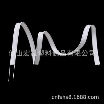 Double-core plastic-coated iron wire flat tie toy tie parallel line rabbit ear modeling support positioning tie