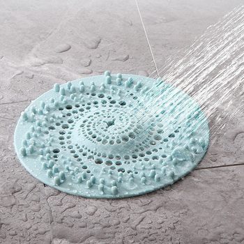 Bathroom hair filter plastic anti-blocking floor drain cover bathroom drain water pipe seal deodorant cover plug wholesale