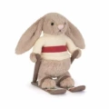 Skiing rabbit 20cm