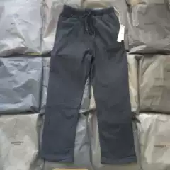In-Stock Fog Essentials Season 8 Flocked Straight-Leg Pants High Street Loose Casual Sweatpants Autumn/Winter Trend