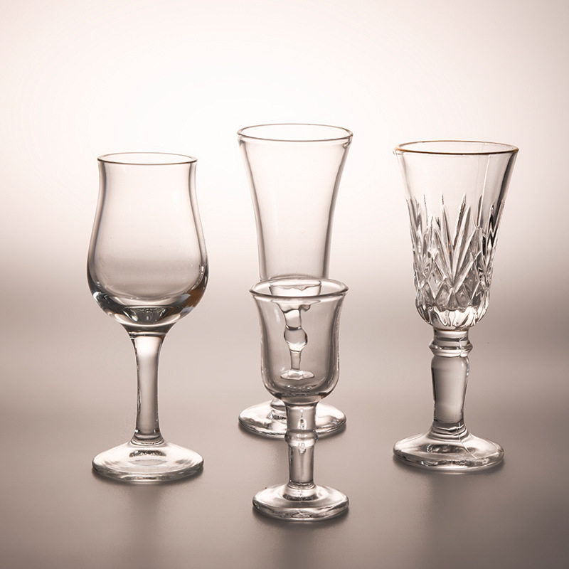 Glass Wine Glass, Household White Wine Glass, Spirit Glass, Wine Divider, Small Wine Glass Set, Wine Cup, Bullet Cup, Wine Set