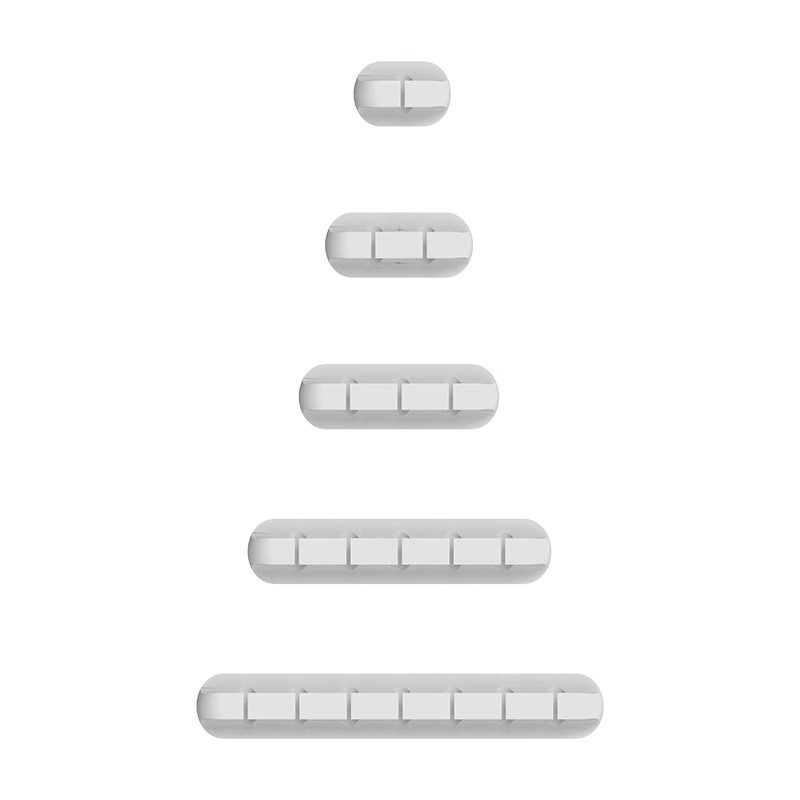 Desktop Cable Manager, Mobile Phone Charging Cable, Data Cable Sorting, Fixed and Storage, Open-Wire Blocking Hub Buckle