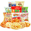 Shanghaojia potato chips wholesale shrimp strips fresh shrimp slices onion rings chips casual puffed food online red snack gift bag