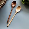 Japanese-style wooden spoon long handle spoon spoon spoon spoon spoon wooden soup spoon small size honey spoon tableware household eating