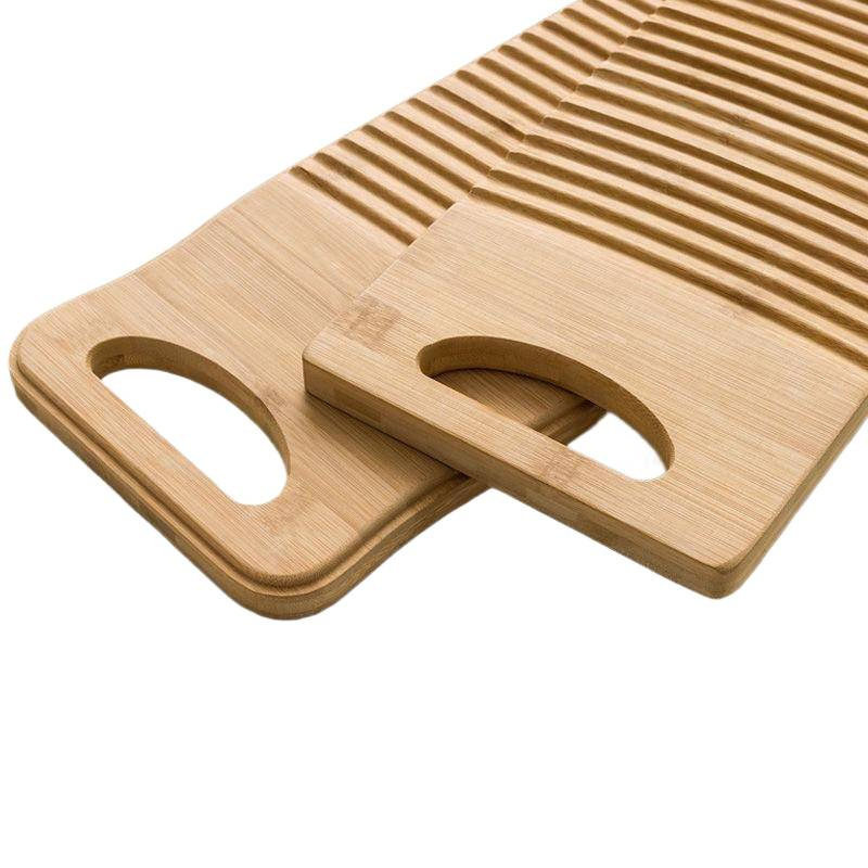 Solid Wood Washboard Household Non-Slip Wooden Thickened Large Washboard Dormitory Socks Underwear Whole Wood