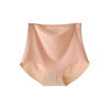 Underwear Women's 3D Peach Hip Pure Cotton Antibacterial Bottom Breathable Underwear No-Mark Naked High Waist Hip-lifting Belly-closing Pattern Pants