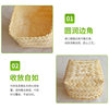 Factory spot hand woven bamboo basket bamboo box bamboo basket square soft woven bamboo box