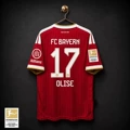 2627 Bayern Munich home jersey number 17 star player