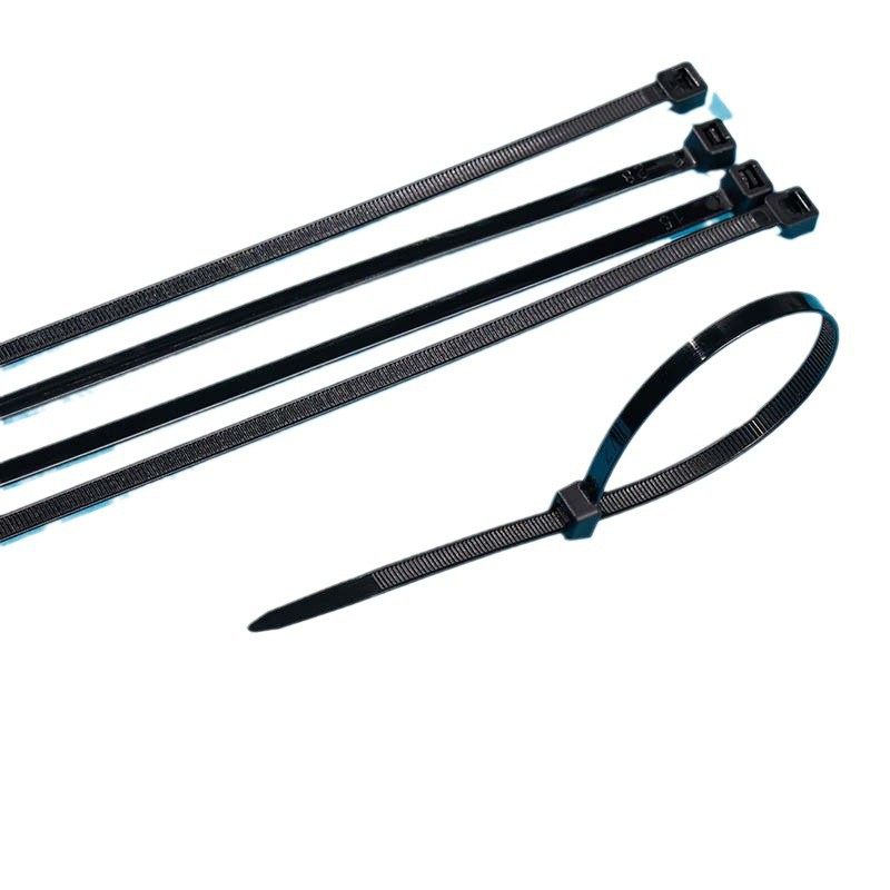 Nylon Cable Ties 100 Pieces Per Pack, Factory Direct Sales, 3*4*5*8 Multiple Specifications, Self-Locking Cable Ties, White, Bulk Wholesale