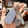 Applicable to Volkswagen Golf 8 key case car id4xcrozz lingdu L bag id6 border shell buckle Tuang X/pro
