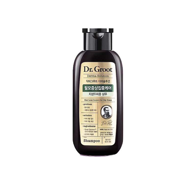 Korean Imported Clotte Anti-Dandruff Oil-Control Shampoo, Refreshing, Firming, and Volumizing 200ml Shampoo for Men