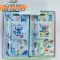 Stitch 6-Color Pen Notebook Set