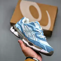 New Gel-Nyc Wear-Resistant Mesh Splicing Breathable Dad Shoes Outdoor Non-Slip Cushioning Low-Top Running Sneakers