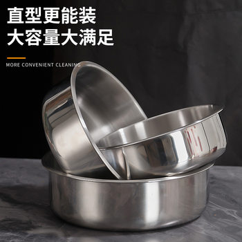 Cross-Border Stainless Steel 304 Cake Plate Food Grade Thickeneded Cake Plate Round Food Preparation Plate Family Cake Plate