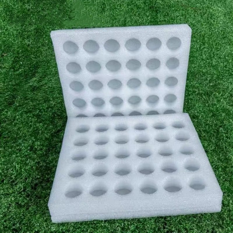 Jiangmen Epe Pearl Cotton Egg Tray Duck Egg Tray Express Packaging Fruit Protective Lining Can Be Ordered Pearl Cotton Sheet