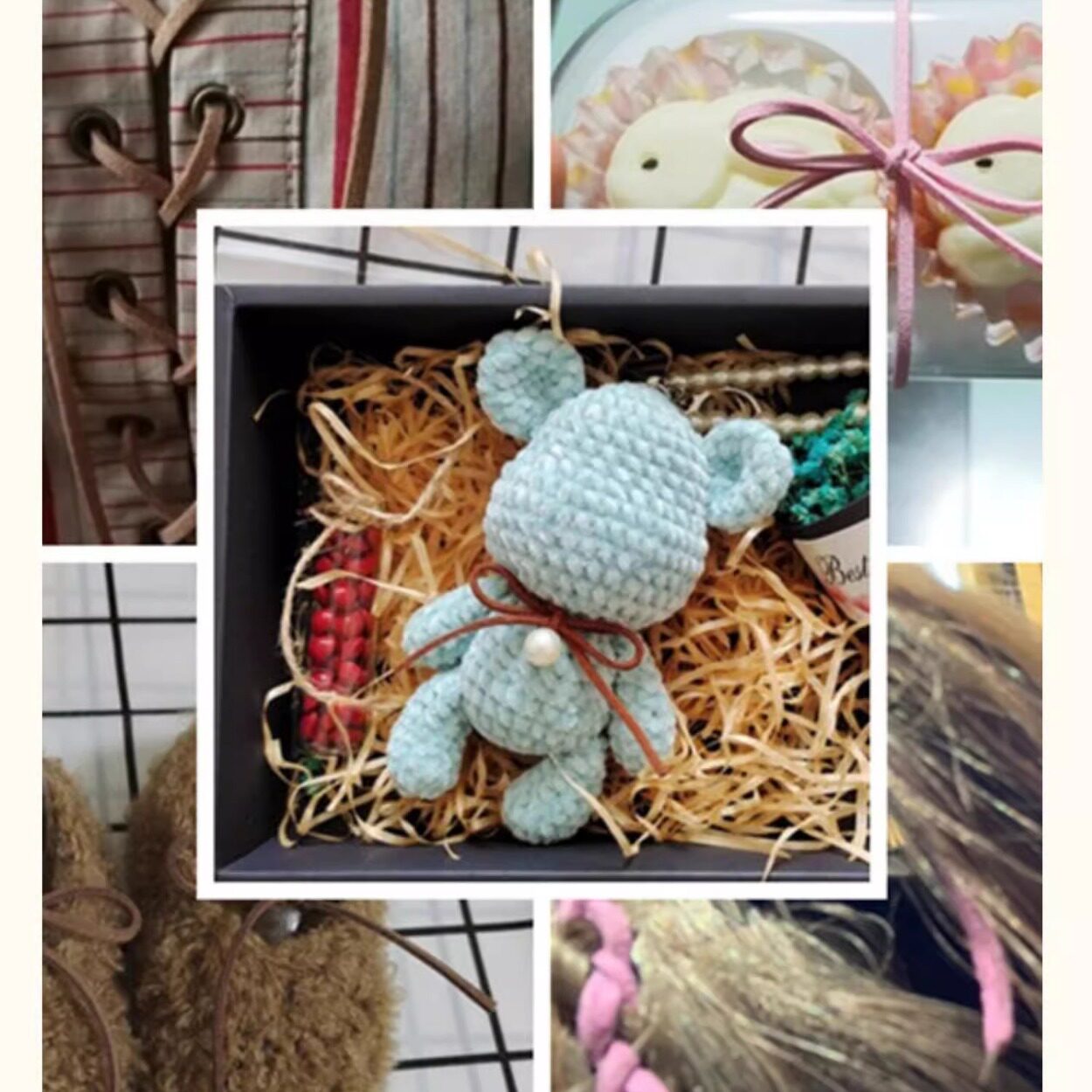 10m Long Korean Velvet Leather Rope Deer Leather Rope Double-sided Velvet Bracelet Necklace Rope Bouquet Strap Imitation Suede