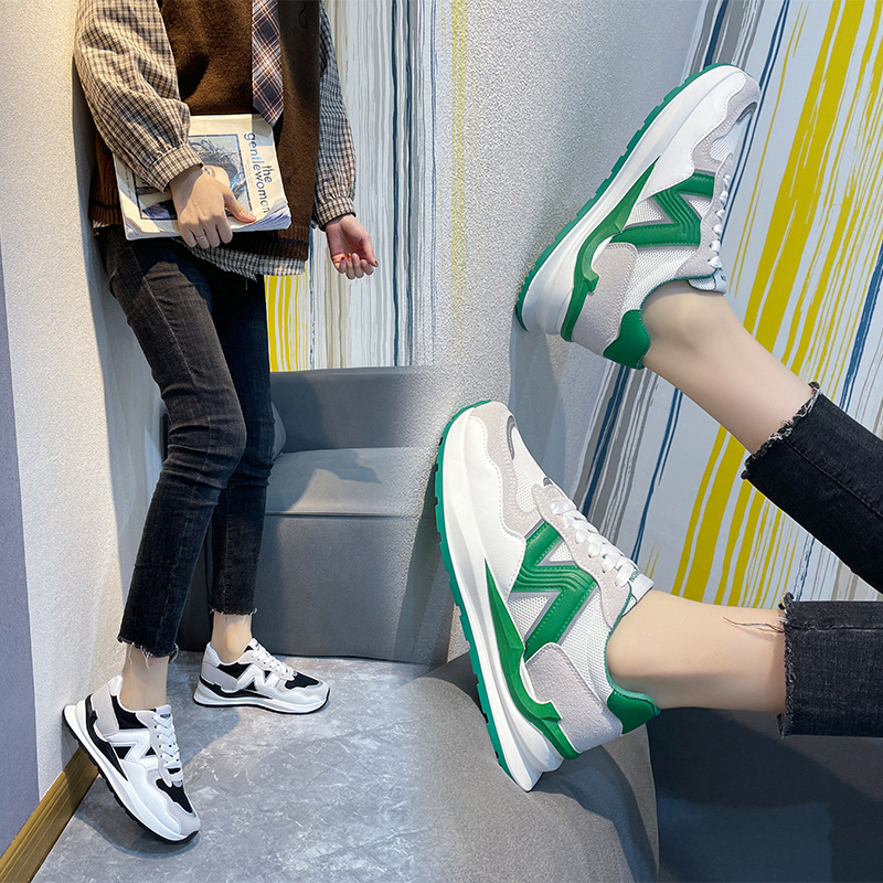 2022Spring Small Pretty Waist Gan shoes women NWord Daddy Shoes ins Tide Thick End Shoes  2022春秋季网红小蛮腰华夫阿甘鞋女N字老爹鞋子ins潮厚底女鞋 2022Spring Small Pretty Waist Gan shoes women NWord Daddy Shoes ins Tide Thick End Shoes 