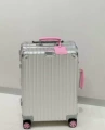 Silver & rose pink