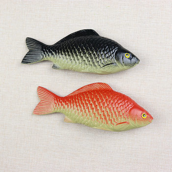 Simulated Koi Model Crucian Carp Simulated Fish Small Goldfish Ornamental Fish Tank Decoration Lobster Crab Sea Cucumber Ornaments