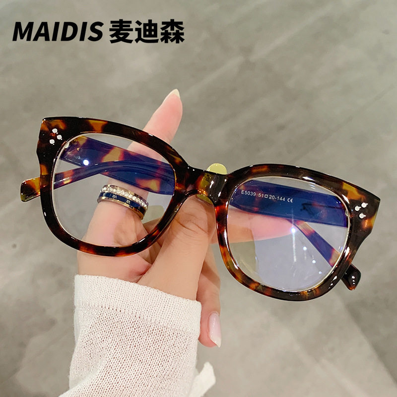 Jett 5039 retro myopia frame glasses factory wholesale cross-border glasses frame new box anti-blue light glasses