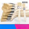 Paint Brush Pig Hair Brown Brush Barbecue Soft Hair Cleaning Household Glue Small Hair Brush Longer Thickened Industrial Use