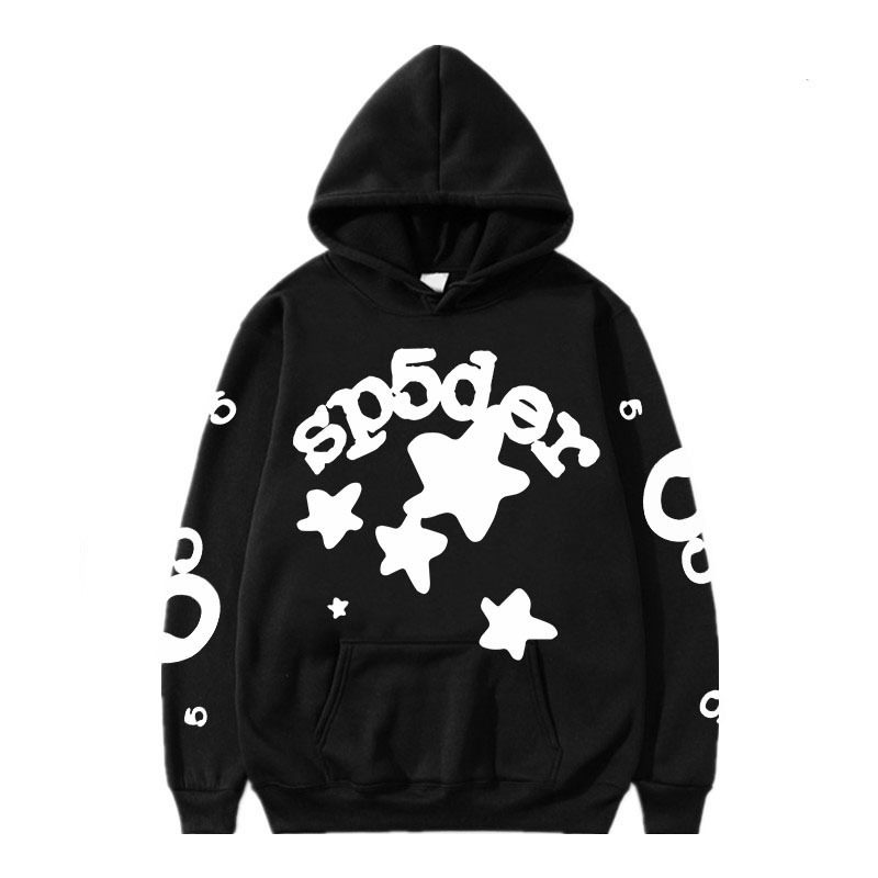 2024 new cross-border European and American hoodie spider series sweatshirt autumn and winter printed sweatshirt pullover wholesale spot