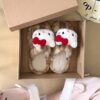 Cute Furry Slippers, Plush Non-Slip Indoor Home Slippers, 2025 New Style, Comfortable Casual Slippers, Dropshipping Available