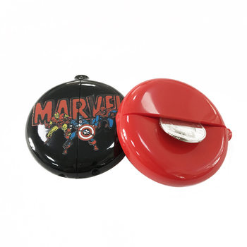 PVC Soft Rubber Coin Bag Candy Color in stock Round Oval Coin Purse Storage Bag Custom LOGO Pattern