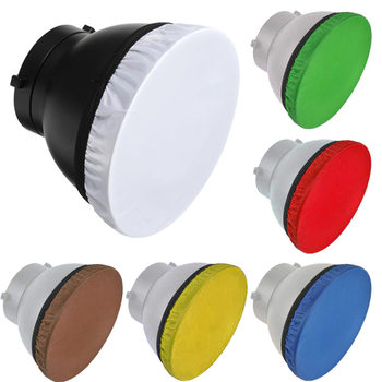 Baorong Standard Diffuser 7inch Soft Light Cloth Diffuser Accessories Film and Television Flash Diffuser Studio Shooting Soft Light Attachment