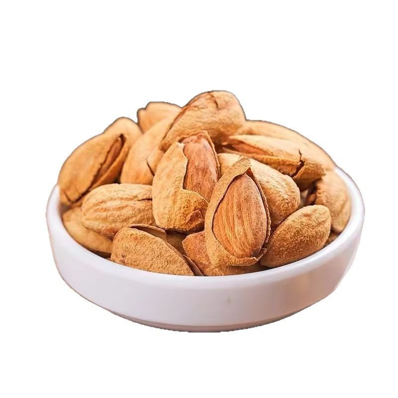 Almond Nuts Original Flavor Without Additives Bulk Batch Roasted Seeds and Dried Fruits Xinjiang Specialty Snacks Hand-Peeled Almonds
