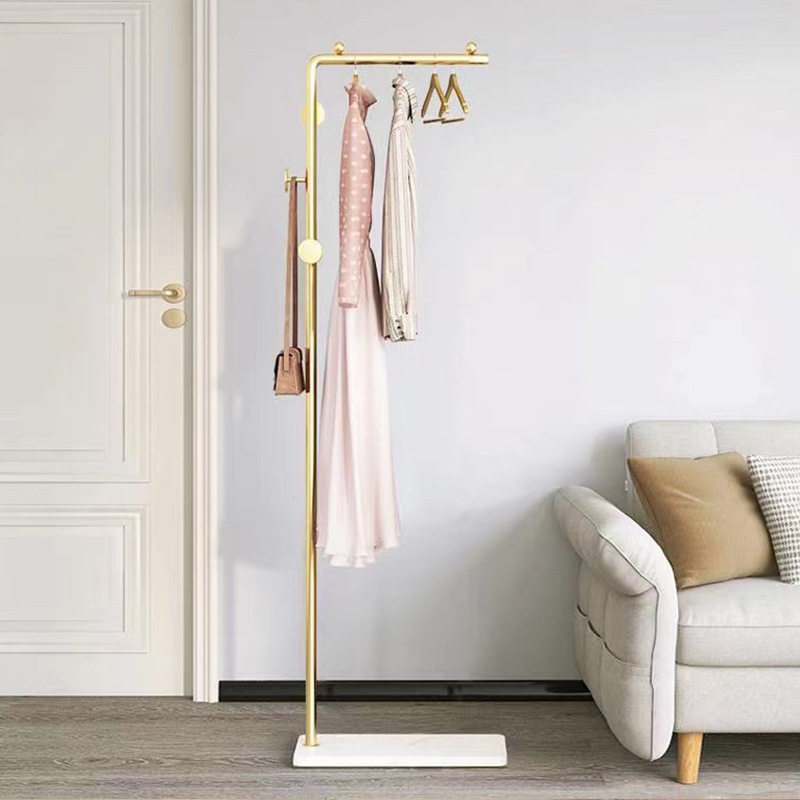 Simple hanger does not cover an area of rental house home indoor clothes rack room clothes coat rack small coat rack