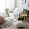 Cross-Border Flannel Blanket Can Be Customized in Size, Class a Digital Printing Thickeneded Sofa Air-Conditioning Blanket Foreign Trade Nap Blanket