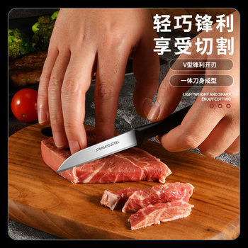 Outdoor Barbecue Silicone Oil Brush Kitchen Household Fried Steak Tongs Barbecue Food Tongs Combination Set