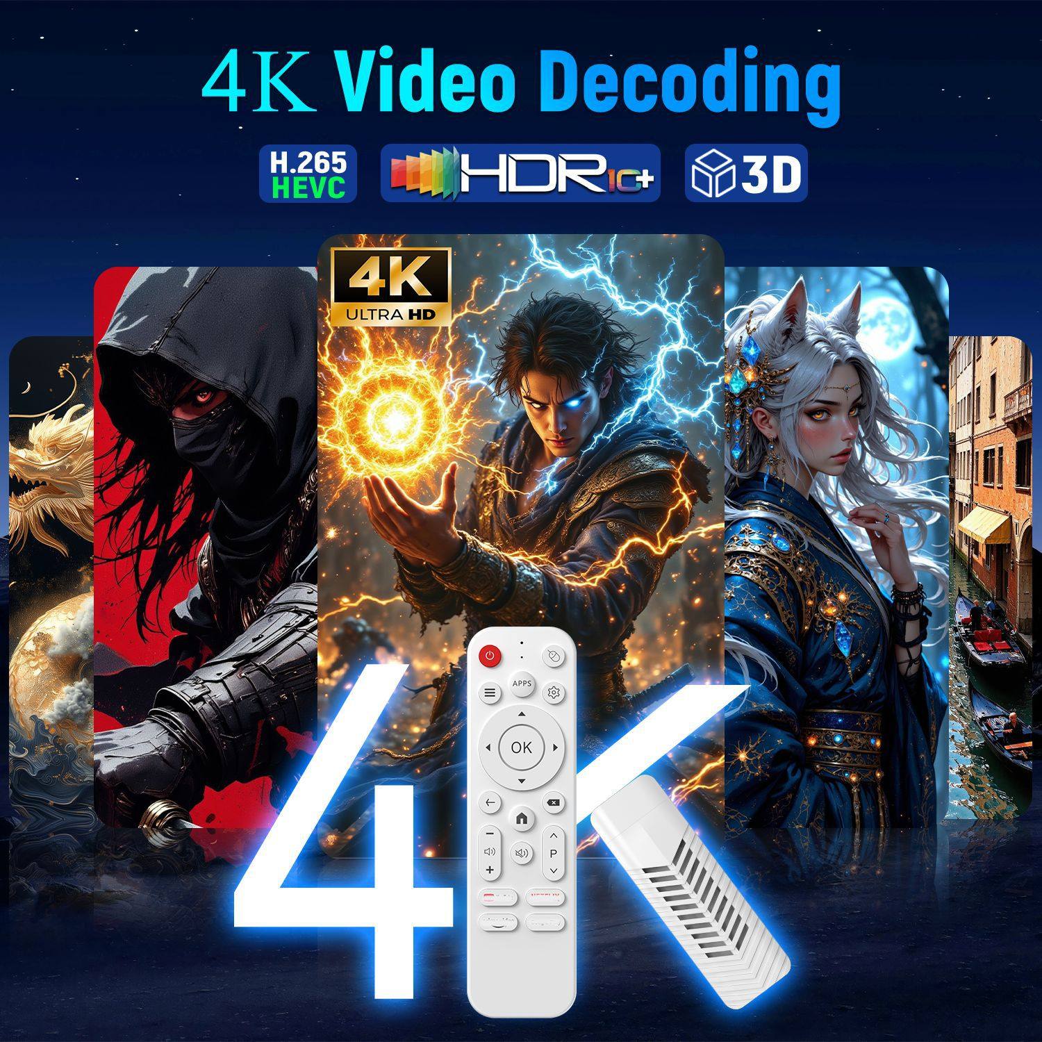 I96D11 Set-Top Box S905L Dual-Band Wifi Android 14 Tv Box 4K High-Definition Export Box Tv Box