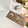 New Jewelry Box storage box large capacity decoration Trendy wedding gift gift Barbie pink