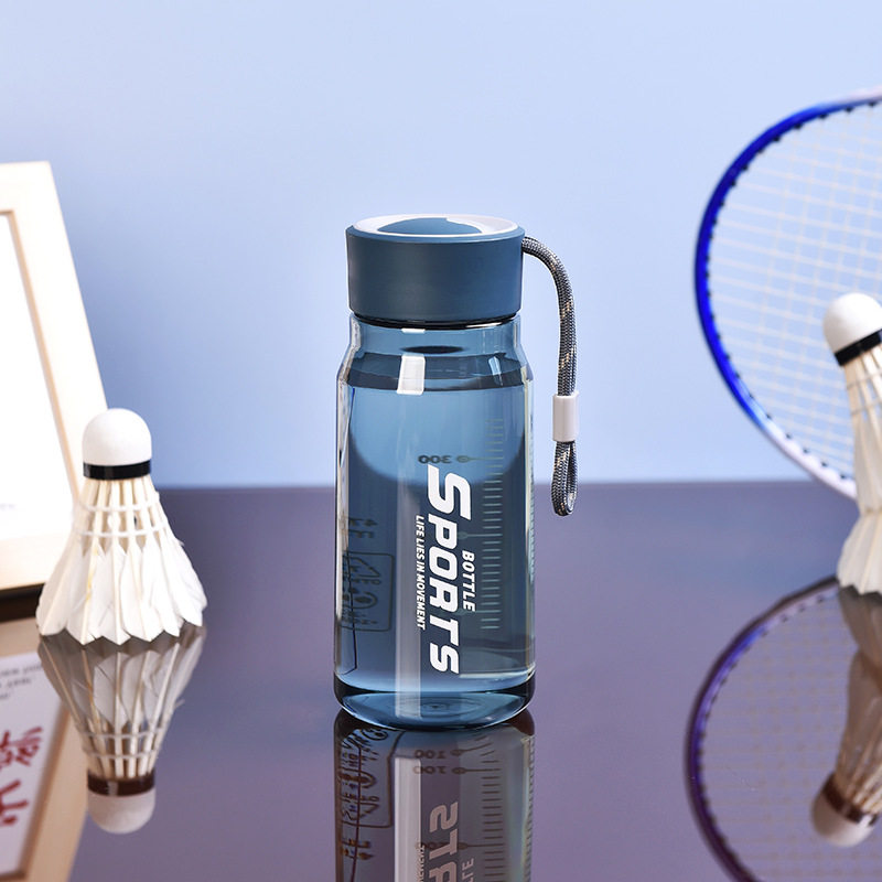 新款便携户外运动水杯男女商务直身塑料杯批发创意活动礼品随手杯