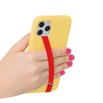 Suitable for Mobile Phone Anti-Drop Lanyard Mobile Phone Case Portable Anti-Lost Creative Wrist Strap Mobile Phone Case Ring Silicone Rope