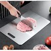 Mildew-Resistant Stainless Steel Double-Sided Cutting Board, Household Cutting Board, 316 German Extra-Thick 316 Cutting Board, Chopping Board