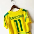 02 Brazil home jersey number 11