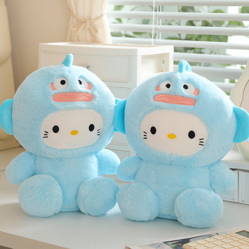 40厘米12寸大号毛绒玩具地推礼品娃娃婚礼互动公仔玩具活动定logo