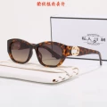 Leopard print frame gray and yellow pieces