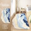 Bedside Carpet, Bedroom, Stain-Resistant and Easy to Care For, Imitation Cashmere Floor Mat, Large Area, Full-Cover Anti-Slip Mat, Home Bay Window Mat