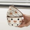 Cute Nixiong Ceramic Dinner Bowl Household Rice Small Bowl Children's Tableware One-person Diet Bowl suit