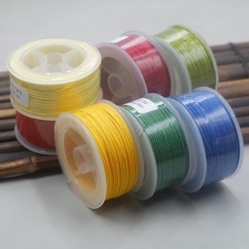 1mm Core-Spun Cotton Thread for Crafting, Suitable for Burning, Suitable for Making Bracelets with Rudraksha, Star, Moon, Phoenix Eye, Bodhi, and Mala Beads