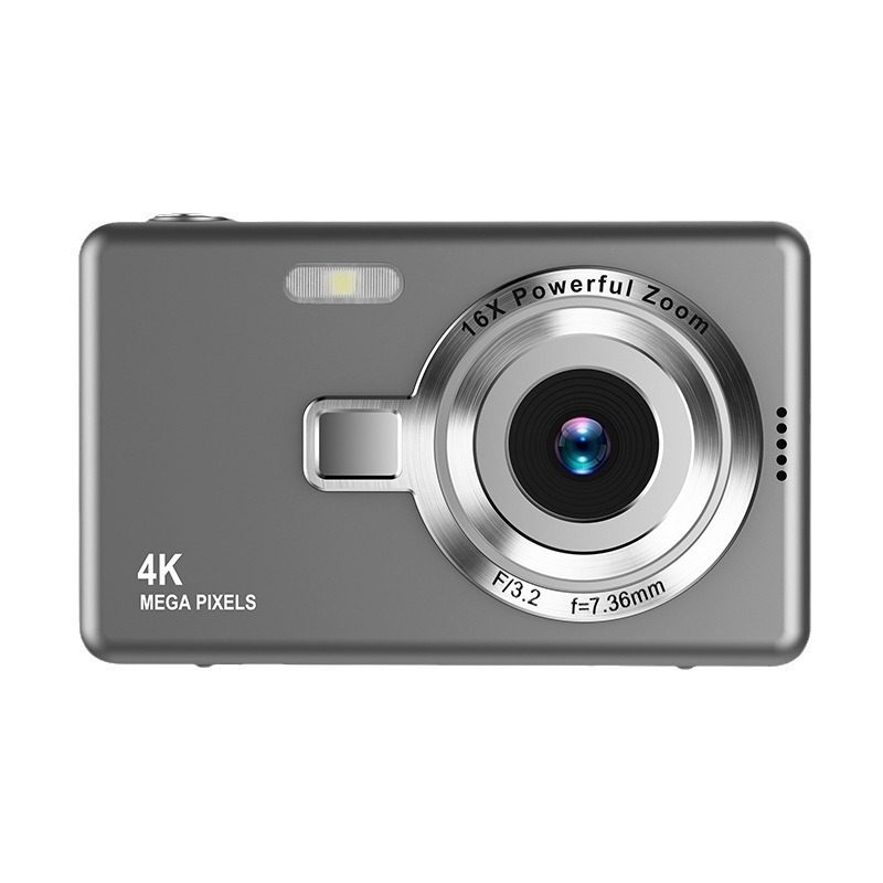 Cross-Border Ccd High-Definition 4K Pixel Digital Camera Student Entry-Level Mini Card Camera Video Shooting Camera