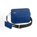 M30848 blue printed folding gift box