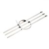 304 Self-Locking Stainless Steel Cable Ties 4.6*200/300 Buckle Straps for Power Bundling and Cable Ties for Marine Use