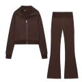 Brown suit