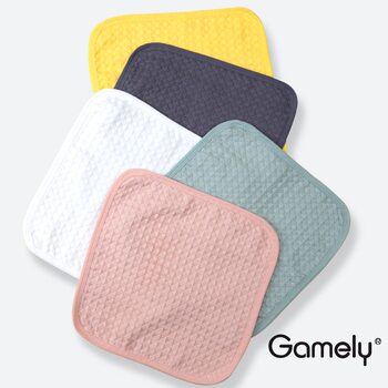 Class A 25*25 and Yan Square Cotton Waffles Gauze Kindergarten Children's Towel Household Face Washing Baby Towel